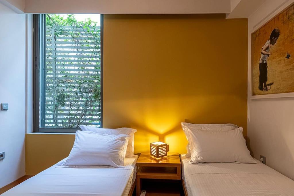 Hidesign Athens Tube Luxury Apt In Kolonaki Exterior foto